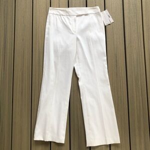 NWT Alex Marie White Wide Leg Pants Size 8
